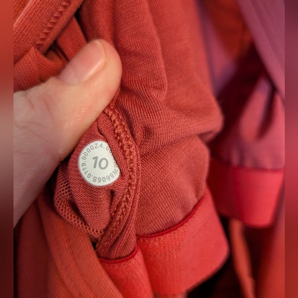 NWOT Lululemon Picnic Play Dress - Size 10 - Brick Rose - Picture 9 of 9